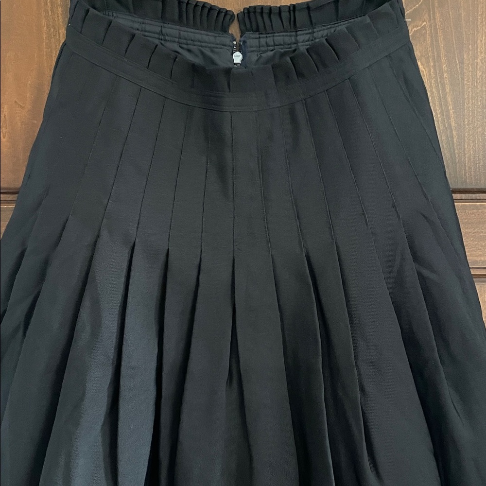 Zac Posen Black A-Line Skirt